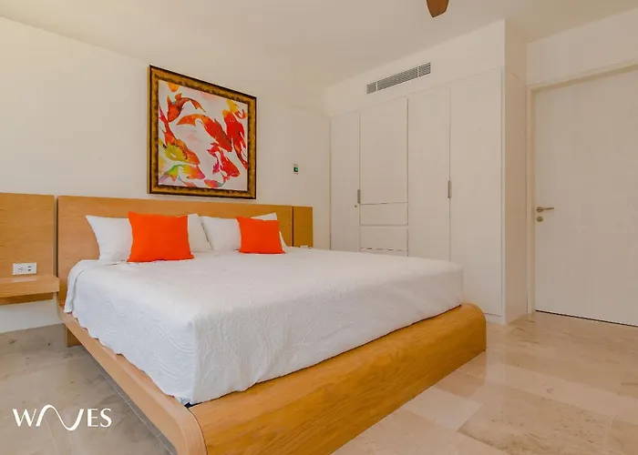 2 Hab | A Pasos De La Playa | Piscina Climatizada Hébergement de vacances Playa del Carmen