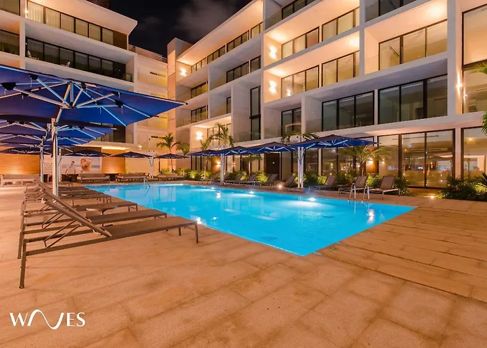 2 Hab | A Pasos De La Playa | Piscina Climatizada Hébergement de vacances Playa del Carmen